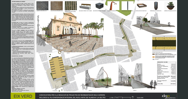 DGA Arquitectura guanya el Concurs per a la Urbanització de l'Eix Verd